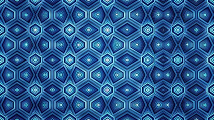Fototapeta premium Indigo Slime Background with Geometric Patterns, surreal, otherworldly, neon, slime, psychedelic