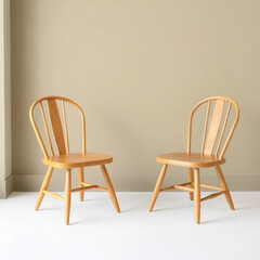 Obraz premium two chairs and table