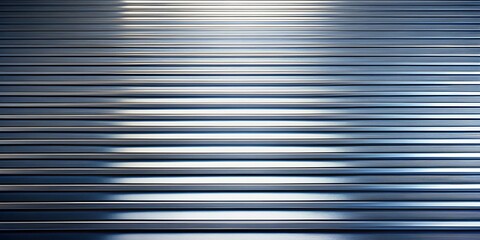 Fototapeta premium Abstract Metallic Texture: Parallel White Stripes Background