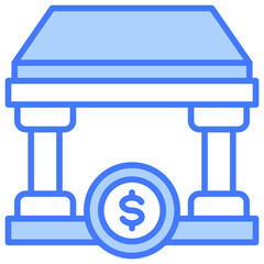 Bank Building Icon