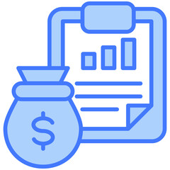 Financial Report Icon