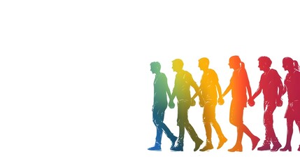 Joyful LGBTQ+ Friends Embrace Unity and Diversity, Celebrating Love and Acceptance with a heartwarming, vibrant display of friendship and             