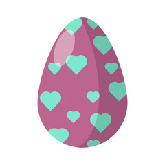 Bright Festive Colorful Easter Eggs