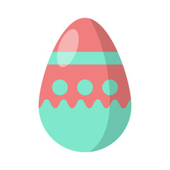 Bright Festive Colorful Easter Eggs