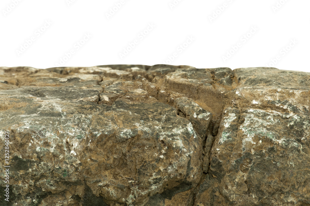 Poster abstract rock cliff isolated element