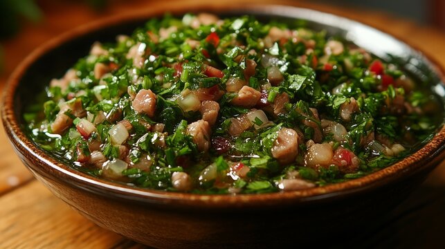 Fragrant Vanilla Pork Salad