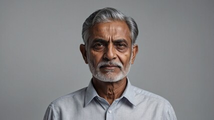 Obraz premium portrait of a senior Indian man