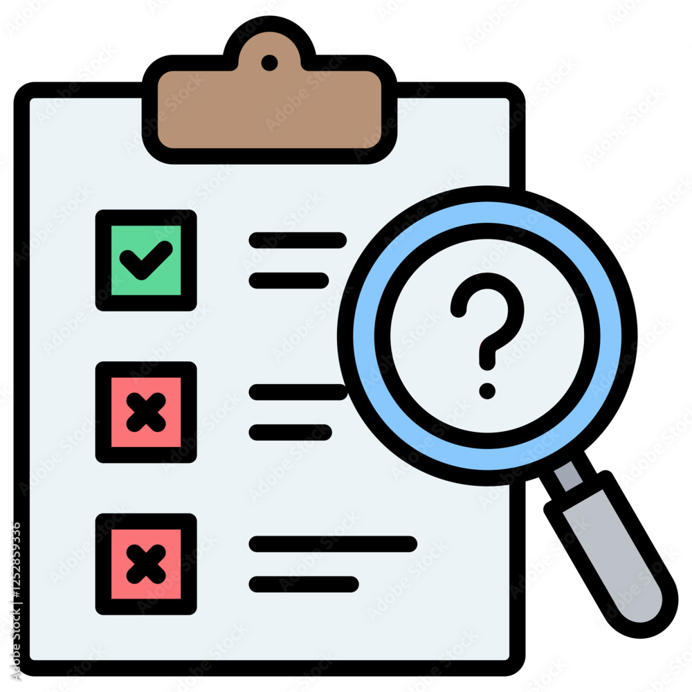 Poster testing icon