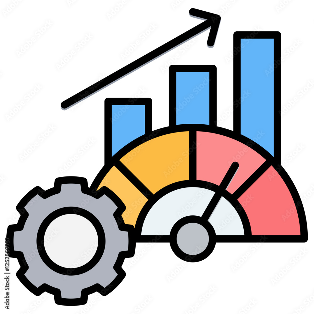 Poster Performance Metrics Icon