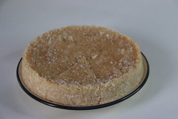 Paputtu or Paal Puttu made with matta rice, a Kerala brown rice