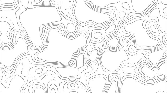 abstract topography background motion loop footage video with geo pattern