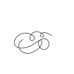 hand drawn vintage ornament