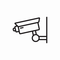 security camera CCTV surveillance icon vector sign