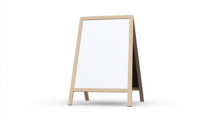 Blank A-Frame Sign Mockup: Advertise Your Business!