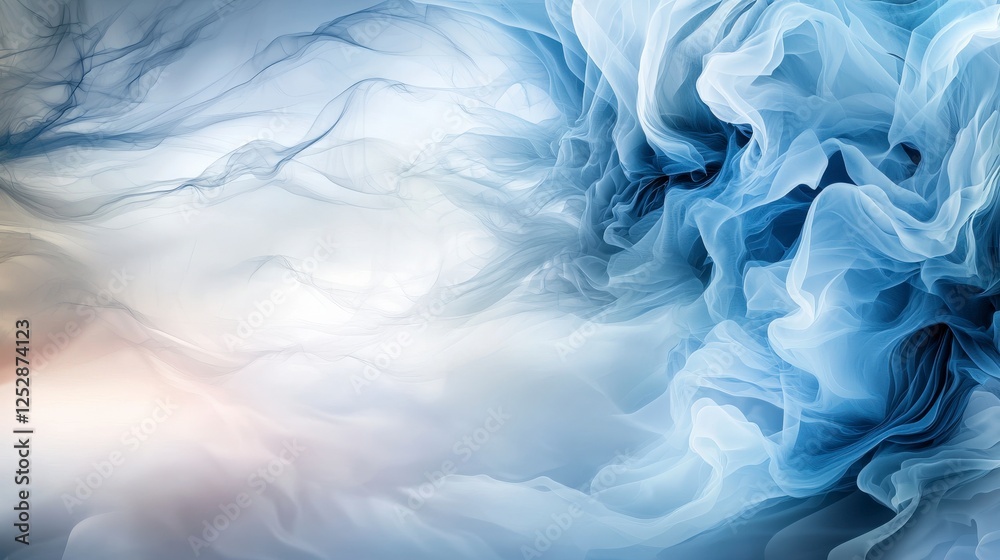 Poster soft flowing shadows mimicking nature's beauty in abstract art vibrant colors fluid patterns indoor 