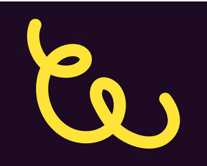 bright, neon squiggle shapes with smooth curves and loops. vivid colors transition through seamless gradients, blending hues like pink, blue, green, and orange, creating a playful, dynamic effect.