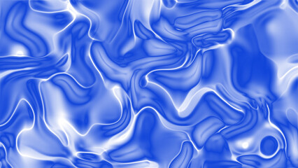 Abstract Blue Liquid Background Design