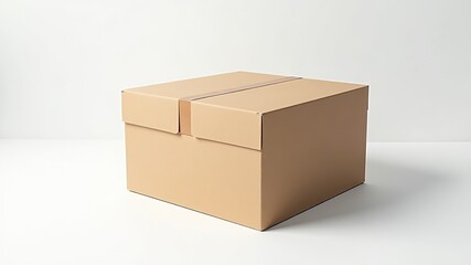Fototapeta premium Colorful Cardboard Box, High-Quality Image