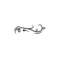 ornate swirl decoration flourishes