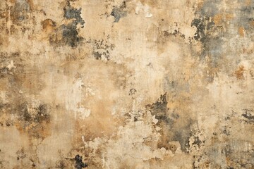 Fototapeta premium Beige Grunge Abstract Texture: Minimalist Weathered Wallpaper Background