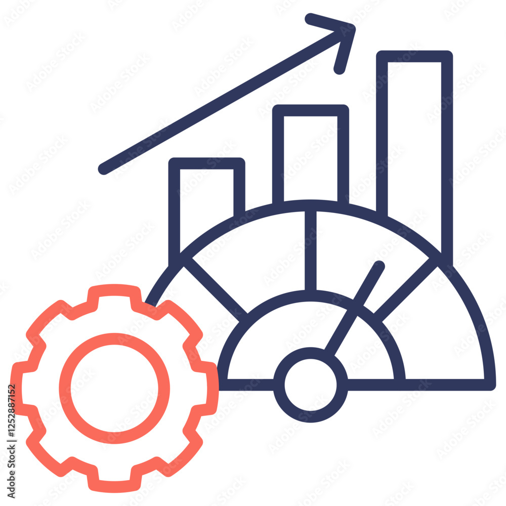 Poster Performance Metrics Icon