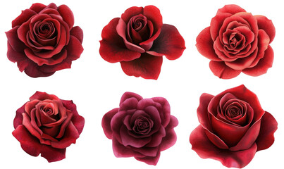 Fototapeta premium Spring, green leaves and blooming red roses