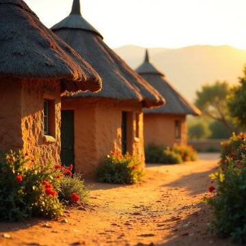Mantenga Cultural Village, Swaziland - Sun-Drenched Colors