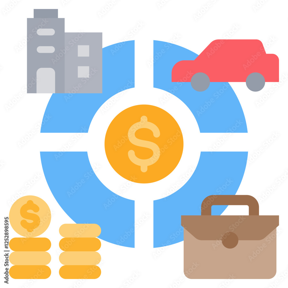 Poster Fixed Asset Icon