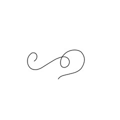 abstract thin line doodles