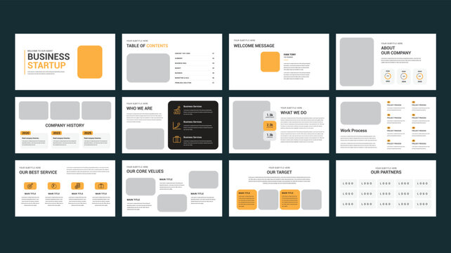 Corporate Business Powerpoint Presentation Template