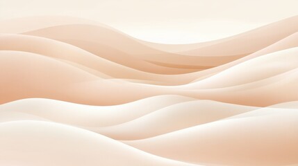 Obraz premium A cozy pastel background with warm cream and light pink tones in a smooth gradient