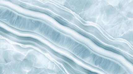 Obraz premium A dreamy blue and white marble texture with soft flowing lines and organic movement