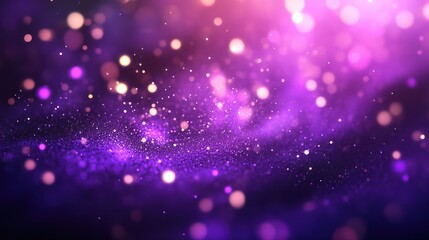 Obraz premium Purple Galaxy: A Cosmic Dance of Light and Stardust