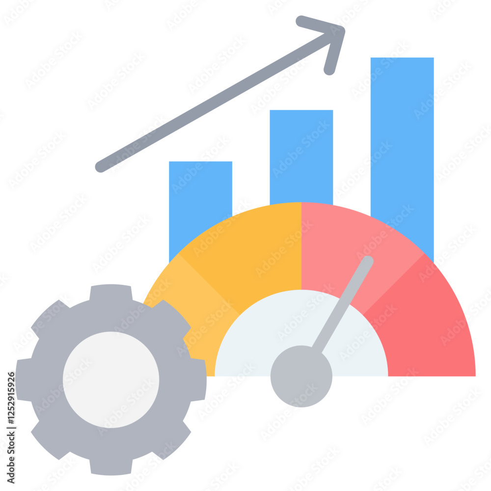 Poster Performance Metrics Icon