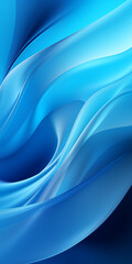 Fototapeta premium Abstract flowing background in blue tones