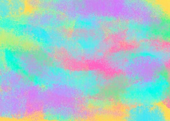 Colorful brushstroke paint textures  abstract art
 background illustration