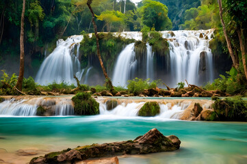 waterfall in the forest