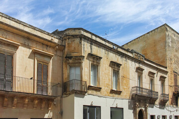 The Old town of Lecce, Apulia Region, Italy