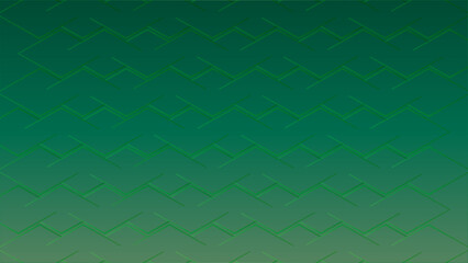 Modern geometric pattern with a dynamic zig-zag or chevron design in a refreshing green palette. The overlapping lines create a sense of depth and movement, making it a versatile background