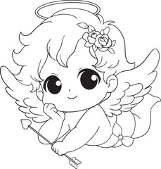 cupid with bow