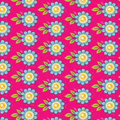 Fototapeta premium seamless floral pattern