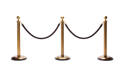 Elegant Gold Stanchions and Velvet Rope for VIP Access and Luxury Events Ideal for Exclusive Parties Red Carpet Entrance and Premium Experiences  High Resolution Image for Event Planning and Design
