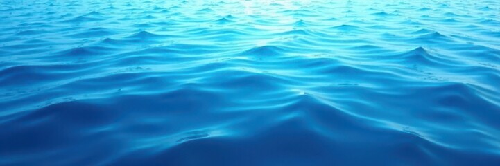 Seamless deep blue to light blue gradient Subtle water texture, oceanic feel , sea, calm, vibrant