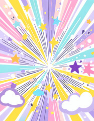 このデジタルグラフィックリソースは、高解像度の抽象的なイラストであり、光の爆発、鮮やかな色彩、ダイナミックな要素が特徴です。デザインはエネルギー、陶酔、魔法の感覚を呼び起こし、モダングラフィックデザイン、魅力的な背景、クリエイティブなブランディング、インパクトのある視覚的な用途に最適です。







