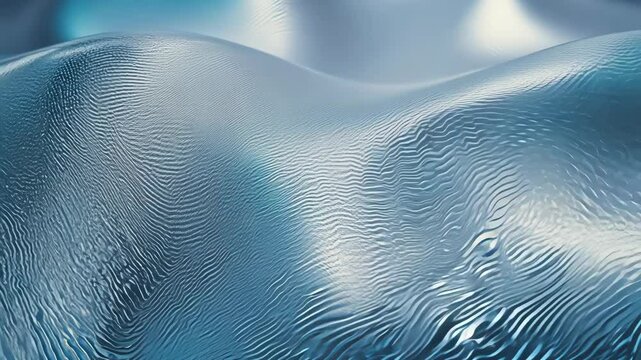 Silver and Blue Gradient Backdrop: A Luxurious Abstract Design with Deep Texture and Illumination