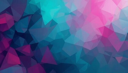 Obraz premium Abstract Polygon Background with Vibrant Colors for Creative Designs and Projects