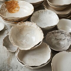 Beautifully Tucked Ceramic Dishes for Long-Lasting Promotions