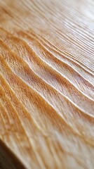 Fototapeta premium Close-Up of Natural Wood Surface with Textured Grain Patterns