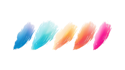 Vibrant Gradient Paint Strokes Abstract Texture Background for Modern Designs Websites and Branding Projects