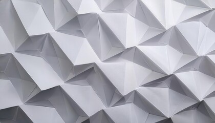 Obraz premium geometric 3d folded wall texture with abstract polygonal patterns for modern interior or digital background design